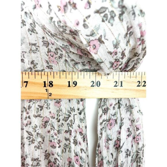 Free People Dream Lover Tunic Boho Peasant Tassel Long Sleeve Blouse with Floral - Picture 16 of 16